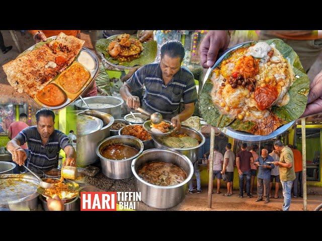 Highest Selling Breakfast In Brahmapur | 10 Item in One Plate 30₹/- | Hari Bhai Tiffin | Street Food