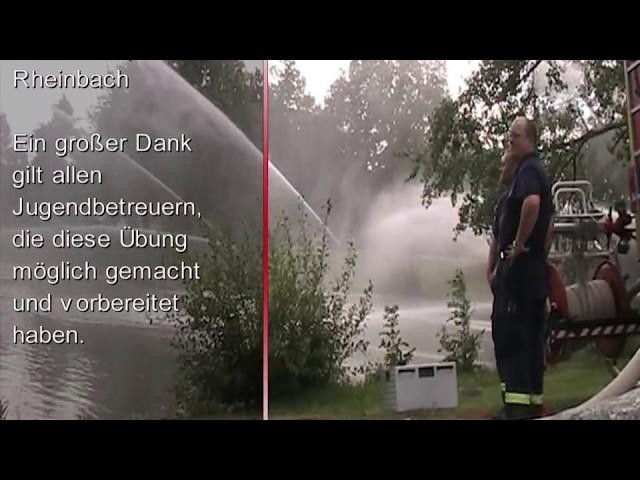 Jahresübung 2011 Freizeitpark - Jugendfeuerwehr Rheinbach