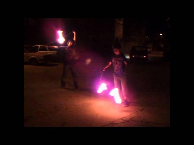 Fire Poi in Smolian 2011