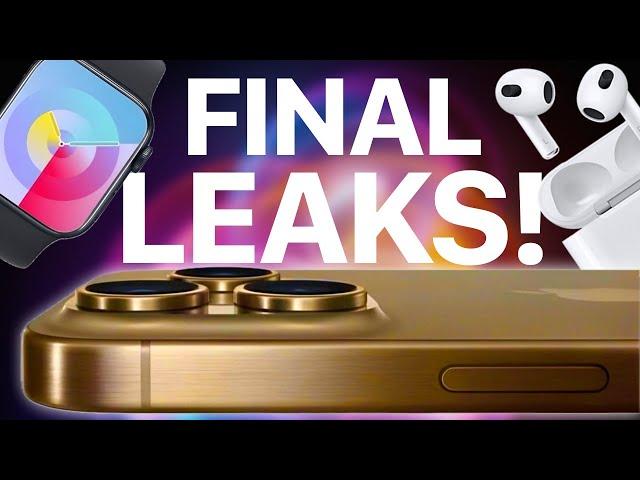 FINAL Leaks For iPhone 16 Event!