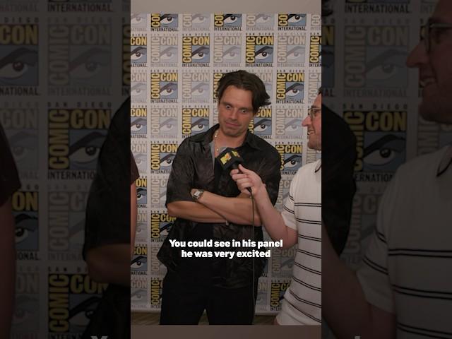 Sebastian Stan is much calmer without Anthony Mackie around