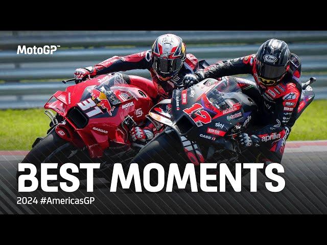 Best MotoGP™ Moments!  | 2024 #AmericasGP