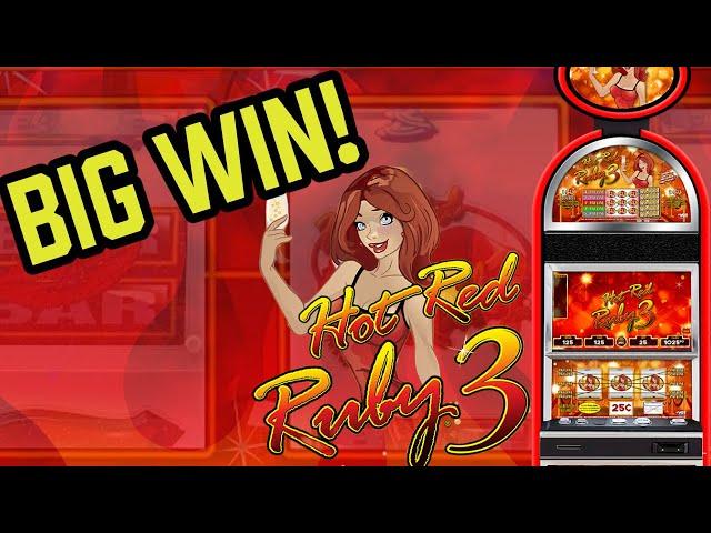 Absolutely HUGE  HOT RED RUBY 3  Class 2 Bingo Machine Win.  We FINALLY crushed this machine! 