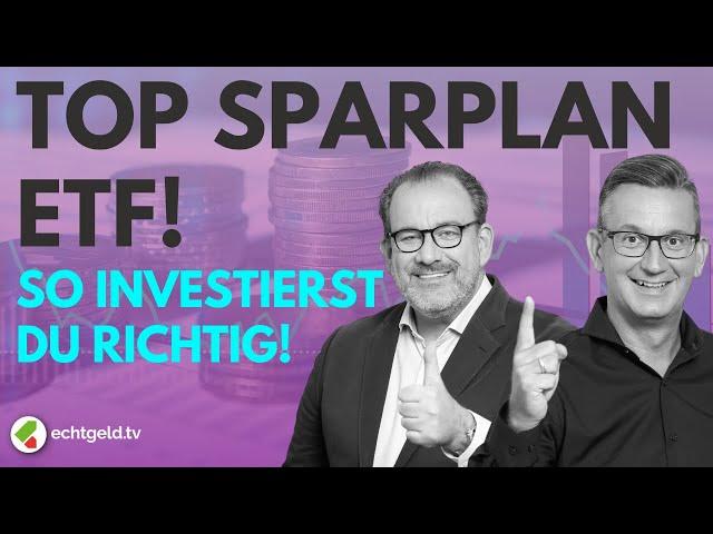 Top Sparplan ETFs: Unsere Dreierpacks für Euren Vermögensaufbau