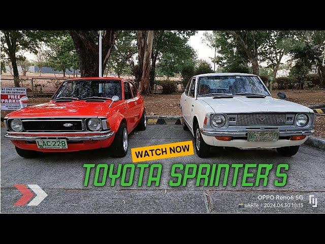 Vintage Toyota: The 1971 Sprinter Levin & Corolla SL in Detail of Mr. Silver Ed Corona