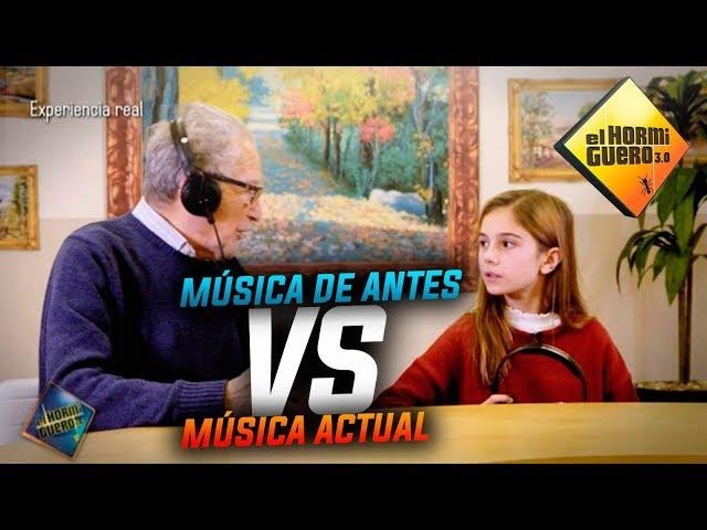 La música de antes vs la música de ahora - Experimento sociológico - El Hormiguero