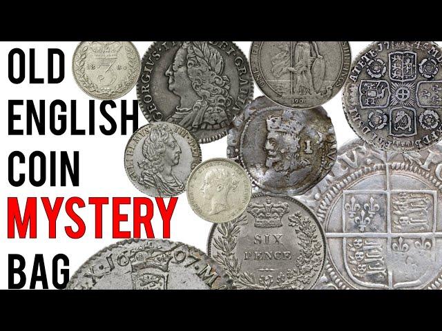 I Bought a Mystery Bag full of Old English Silver Coins - Did I Profit?