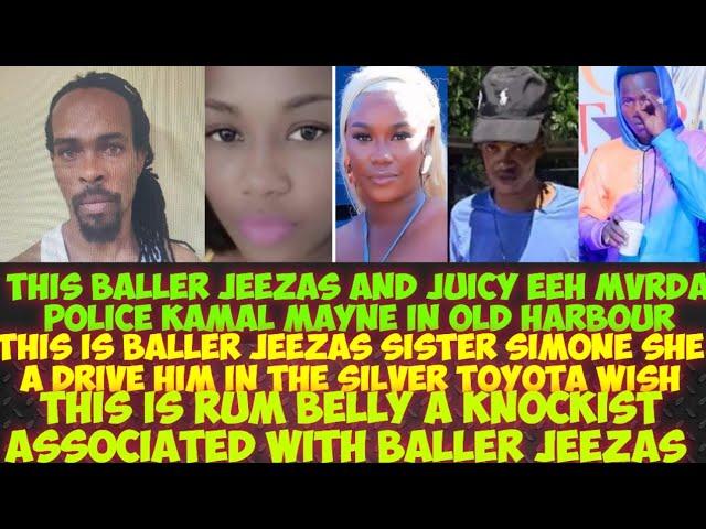 This Is Baller Jeezas And Juicy Weh MvRDA Police Kamal Mayne/Baller Jeezas Sister Simon/Rum Belly