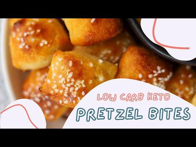 Easy Low Carb Keto Pretzel Bites