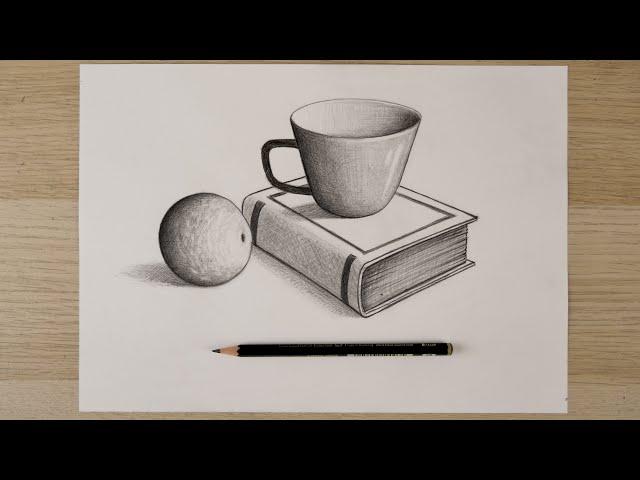 new drawing 2024 | 4K Video  / still life drawing | drawing | pencil drawing | Arts Academy HD