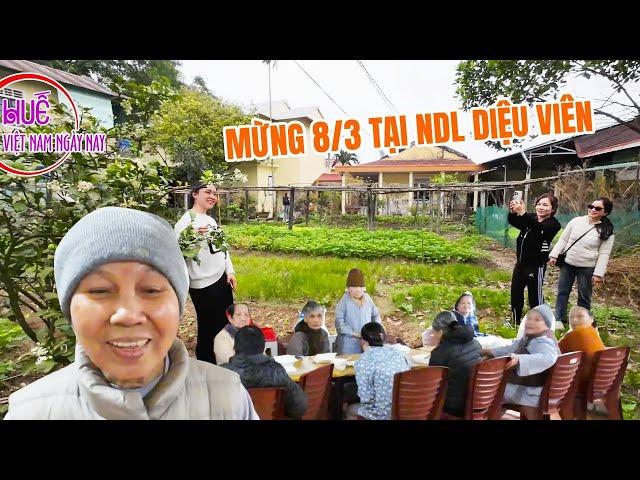 Chúc mừng 8/3 tại Nhà dưỡng lão Diệu Viên - Huế