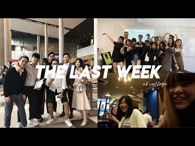 MY LAST WEEK IN COLLEGE | Trinity college Melbourne | MoreOfSher