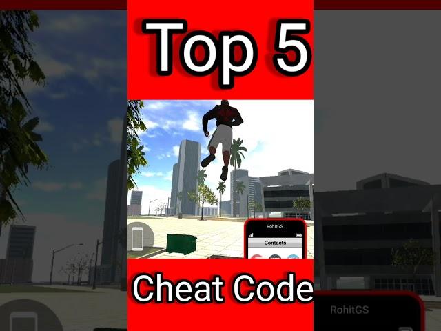 Top 5 cheat code ll Indian bikes driving 3d @rohitgamingstudio6902 #newupdate2023 #cheatcode