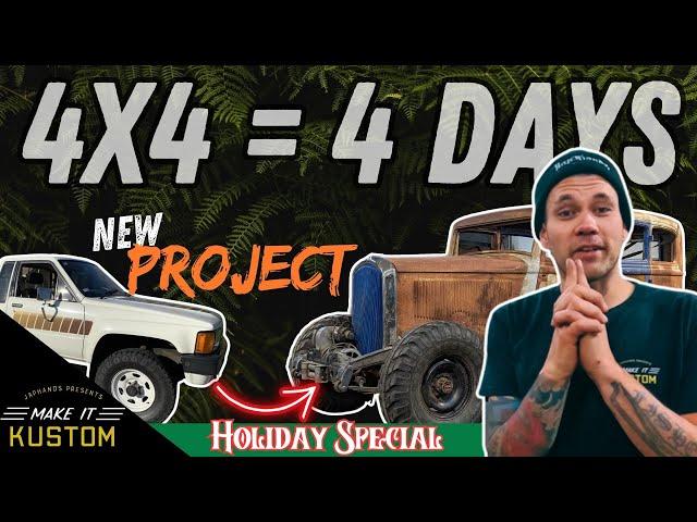 Day 1 NEW BUILD! Parts, Ideas, Mock-up GAME PLAN 1932 Plymouth 4x4