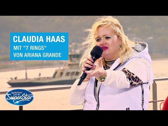 Claudia Haas mit "7 rings" von Ariana Grande | DSDS 2021