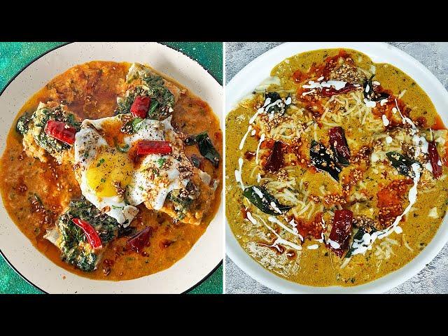 Surat's 2 Popular Egg Dishes, Anda Toofani Recipe & Egg Patra Recipe