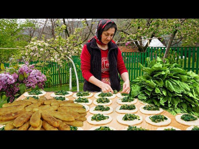 Spring Day in the village! - Making Homemade Delicious Fried Buns