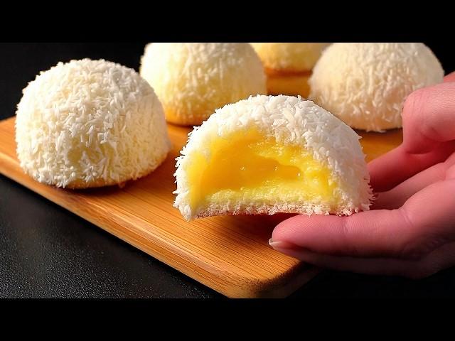 Winter dessert recipe with LEMON! Healthy sweets! Desserts in 15 minutes!