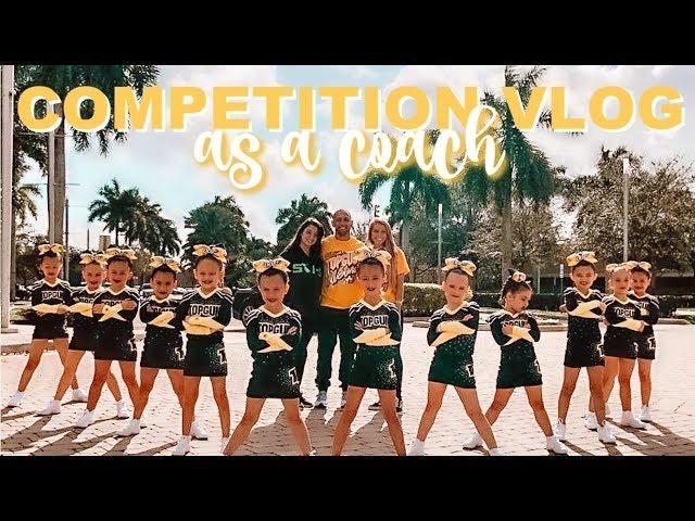 CHEER COMPETITION VLOG AS A COACH