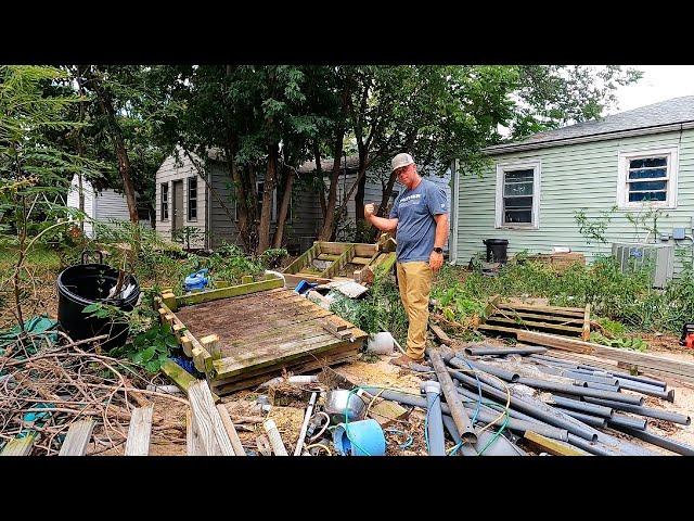 NOBODY Would Mow This BACKYARD, You Won't Believe What Was Buried