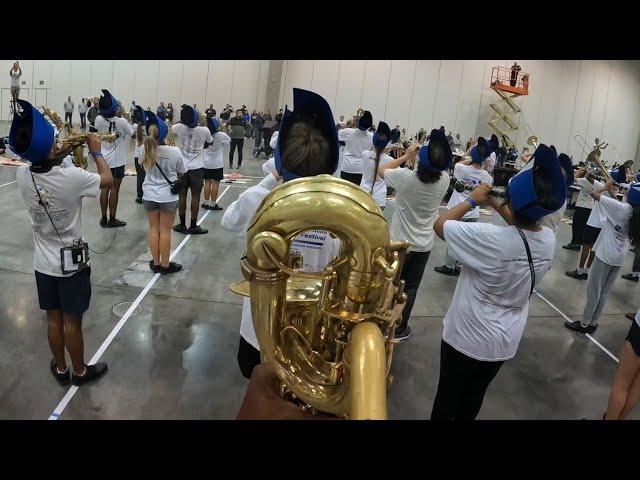 Hebron Highschool Monomyth 2023- Lead Bari sax Gopro cam