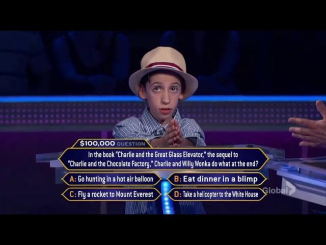 Who Wants To Be A Millionaire? Episode 116 | End Of WHIZ KIDS WEEK | CHARLES HOROWITZ