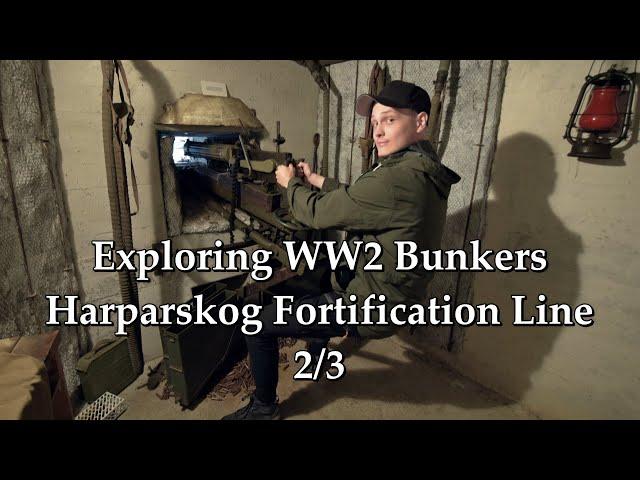 Exploring Finnish WW2 Bunkers & overnight camping at Harparskog Fortification Line (2/3)