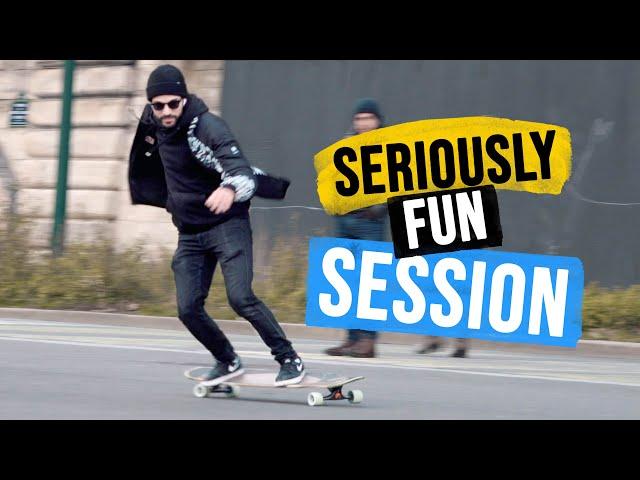 LONGBOARD FREESTYLE FUN SESSION