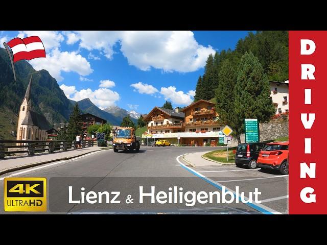 Driving in Austria 32: From Lienz to Heiligenblut am Grossglockner | 4K 60fps