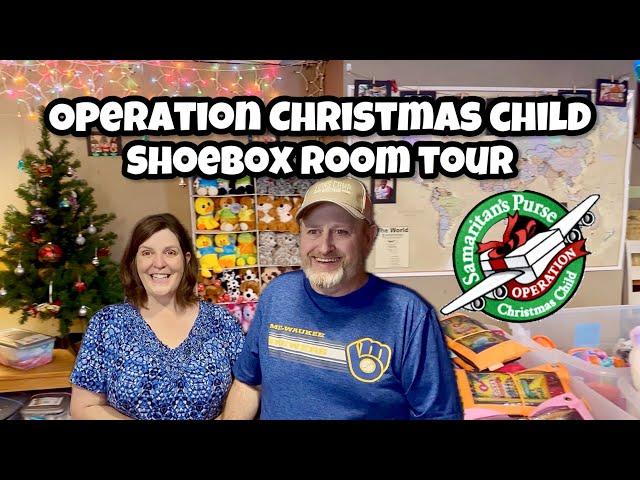 Operation Christmas Child Shoebox Room Tour