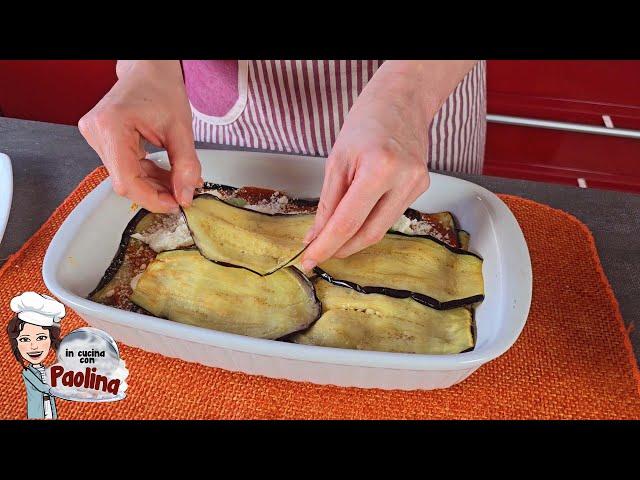 EGGPLANT PARMIGIANA. Recipe for real aubergine parmigiana. How to make parmesan