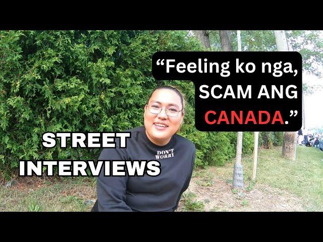 Street Interviews With Filipinos In Canada | Taste Of Manila 2023