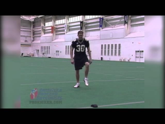 How to Kick a Football with Travis Dorsch - "Starting Steps" Kicking Lesson 5