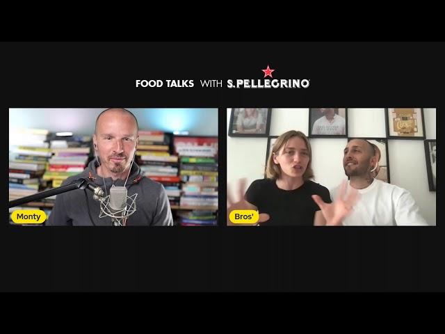 Food talks con Isabella Potì e Floriano Pellegrino, Chef di Bros’