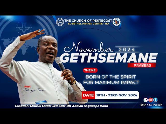 Live 19/11/2024 TUESDAY MORNING SERVICE   -  NOVEMBER 2024 GETHSEMANE PRAYERS.