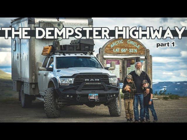 Family Expedition to the Arctic: The DEMPSTER Highway, Arctic Circle PART 1/3