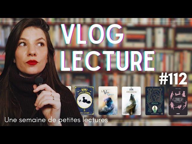 Reading Vlog 112 : 5 jours pour faire baisser ma PAL de 7 livres 