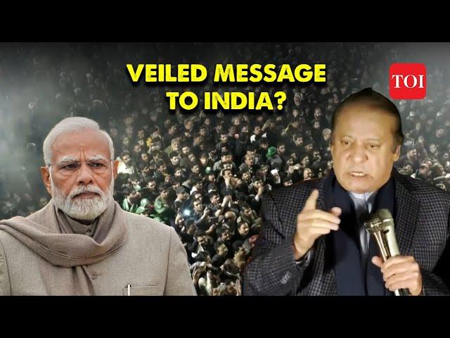 Pakistan elections 2024: Nawaz Sharif's Hidden Message for India in his Victory Speech