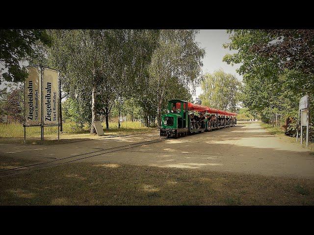 Besuch des Ziegeleiparks Mildenberg und seiner Feldbahn am 17.08.2022