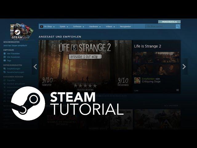 Was kannst du eigentlich alles mit Steam machen? // Tutorial (Deutsch)