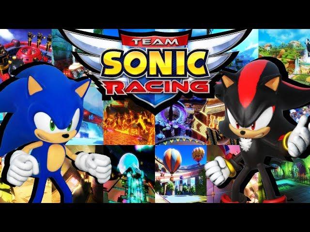 Team Sonic Racing - All Tracks (Full Race Gameplay)