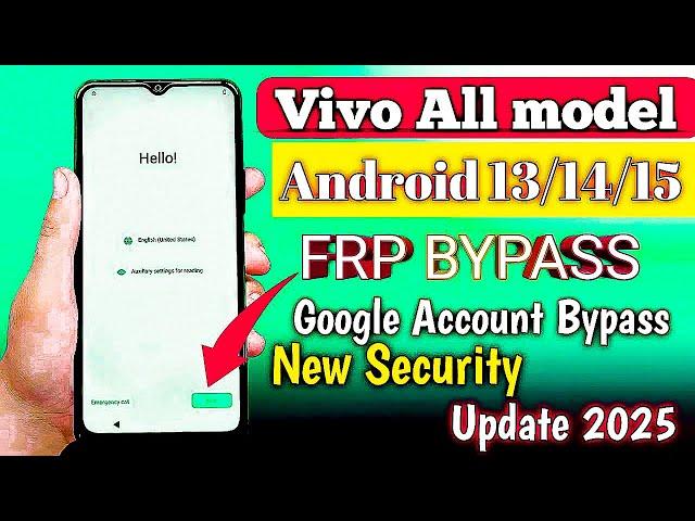 ALL Vivo FRP Bypass 2025 : Settings Not Opening | Vivo FRP Bypass Android 14/15 Without PC