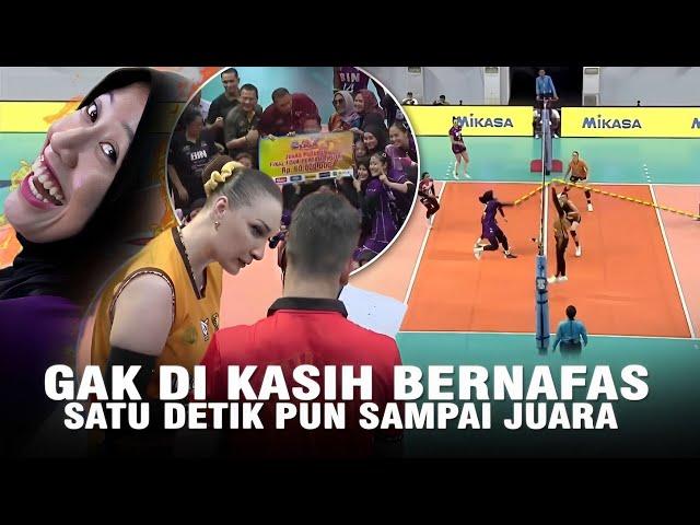 "Buset Voronkova sampe Protes" Saking Tak berdaya hadapi Mega saat Bin juara Final Four pertama!!