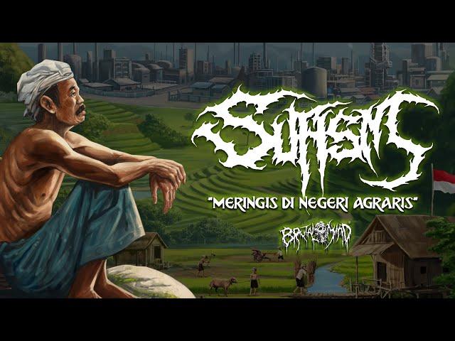 SUFISM - Meringis Di Negeri Agraris | OFFICIAL LYRIC VIDEO | SINGLE 2024 | BRUTAL MIND