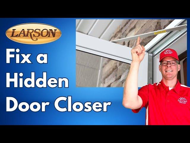 Fix your HIDDEN storm door closer in UNDER 10 MINUTES with...