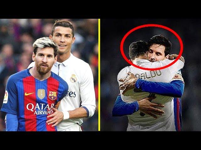 Cristiano Ronaldo vs Lionel Messi |  Momentos Hermosos #RESPECT