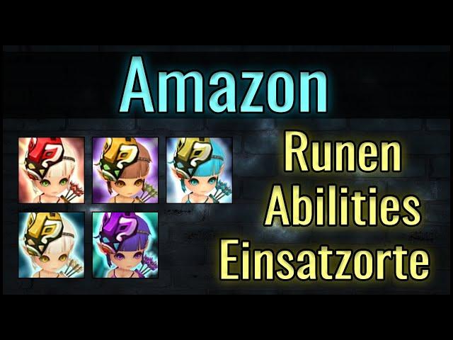 SUMMONERS WAR: Amazon im Überblick (Runen, Abilities, Einsatzorte uvm)