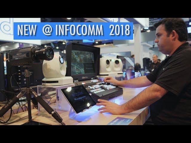 New Datavideo Products at InfoComm 2018