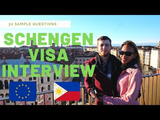 25 SCHENGEN VISA INTERVIEW QUESTIONS AND ANSWERS 