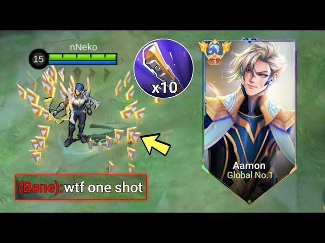 NEW AAMON MULTIPLE STACK BUILD! IT CAN BURST ANYTHING! don't tell this to moonton...